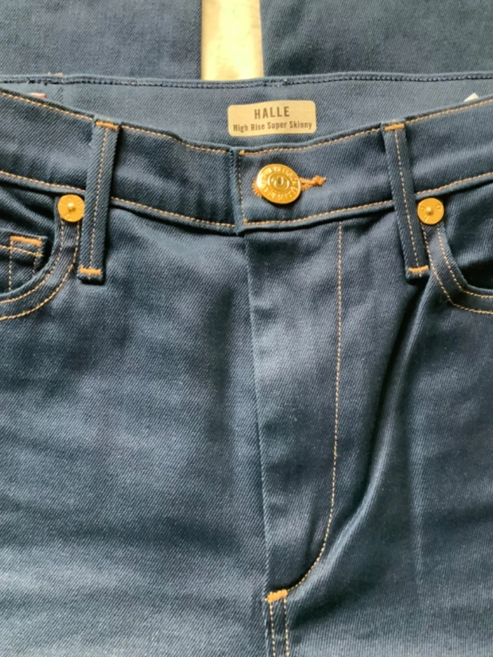NWOT True Religion Halle High Rise Super Skinny Jeans Size 28 Made in the USA